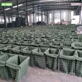 Barriera di difesa a maglie di saldatura galvanizzata Gabion